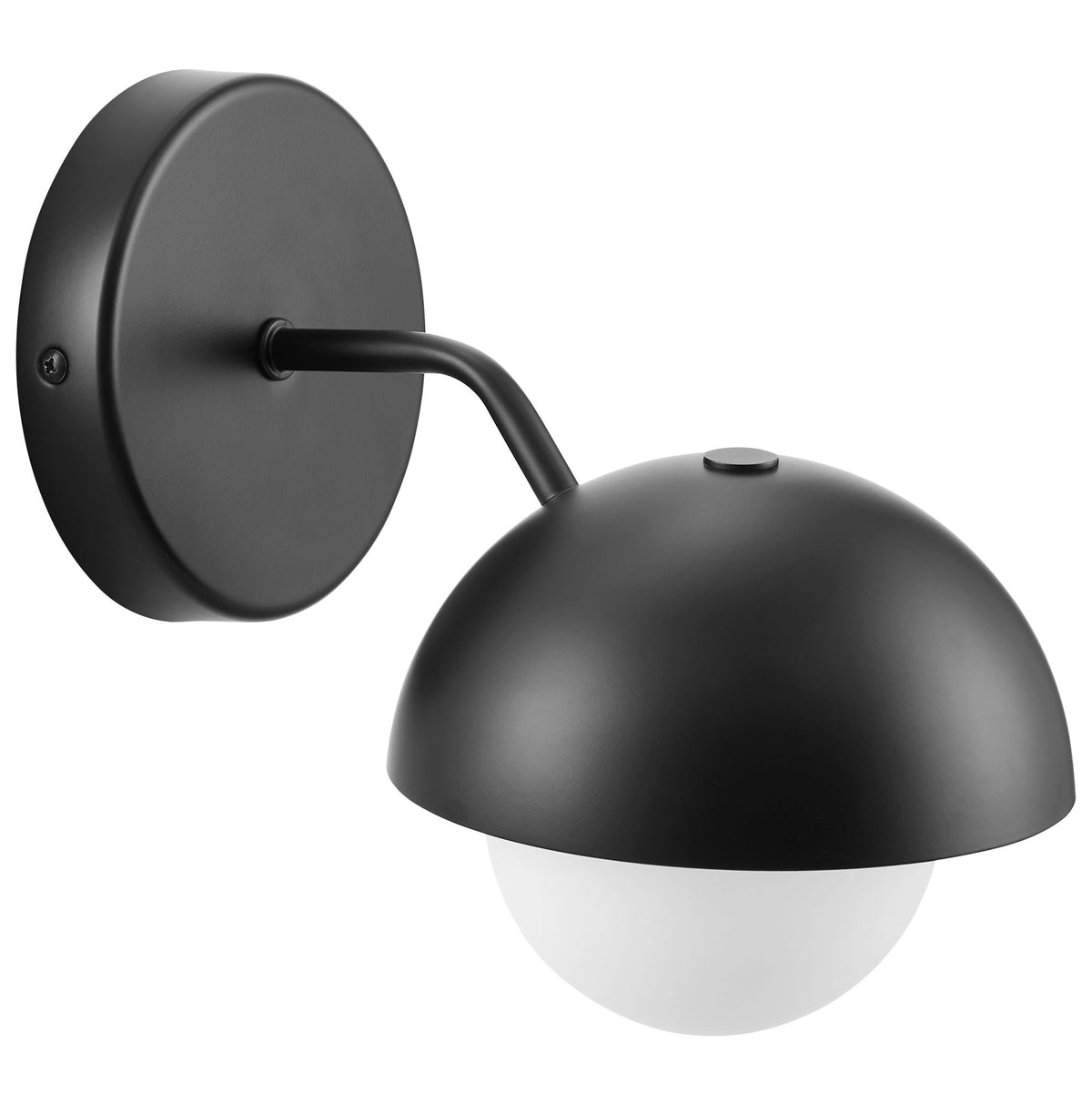 Eclipse Globe Wall Sconce - Black