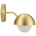 Eclipse Globe Wall Sconce - Brass