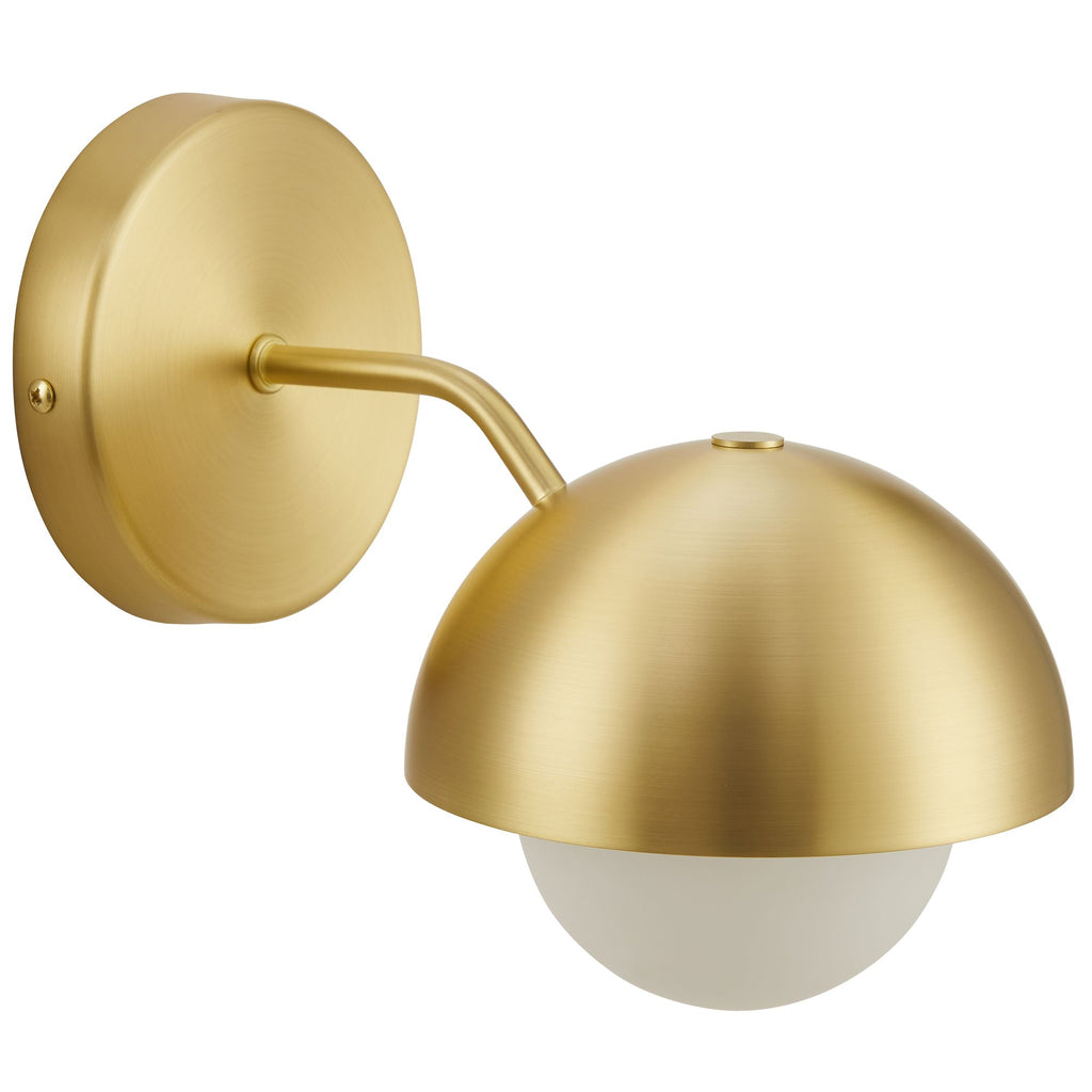Eclipse Globe Wall Sconce - Brass