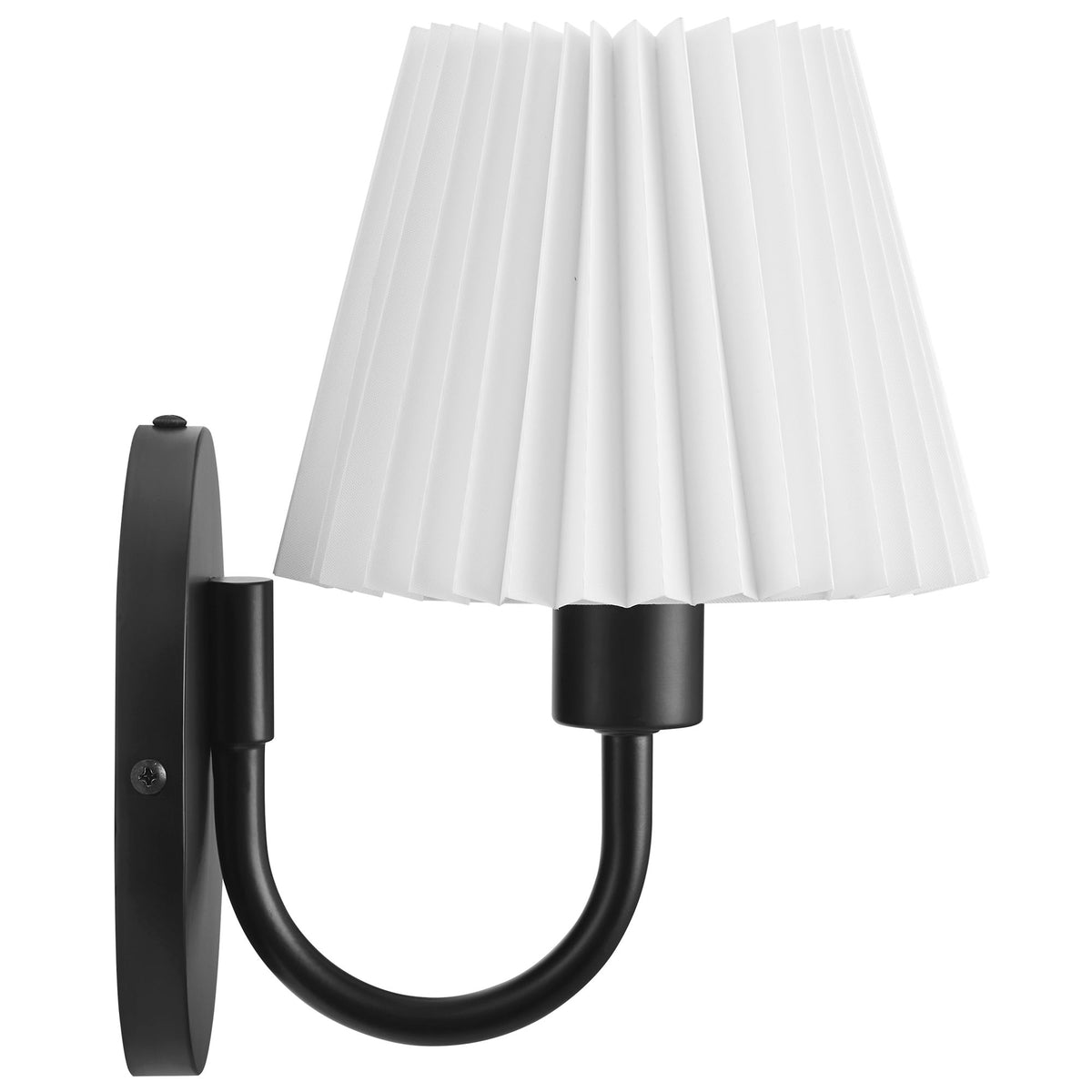 Wave Wall Sconce - Black