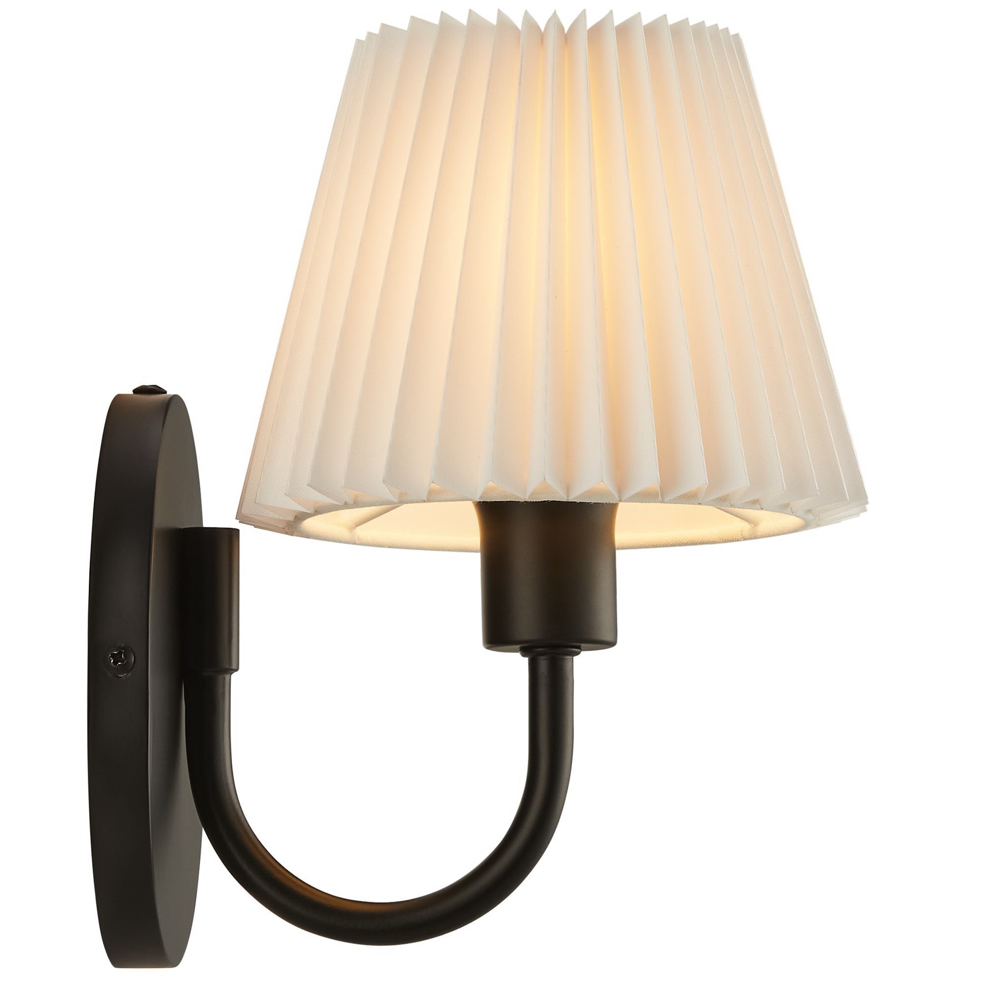 Wave Wall Sconce - Black