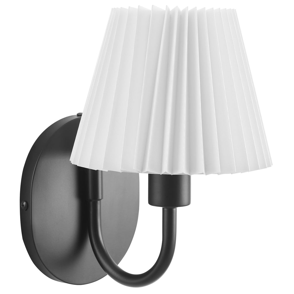Wave Wall Sconce - Black