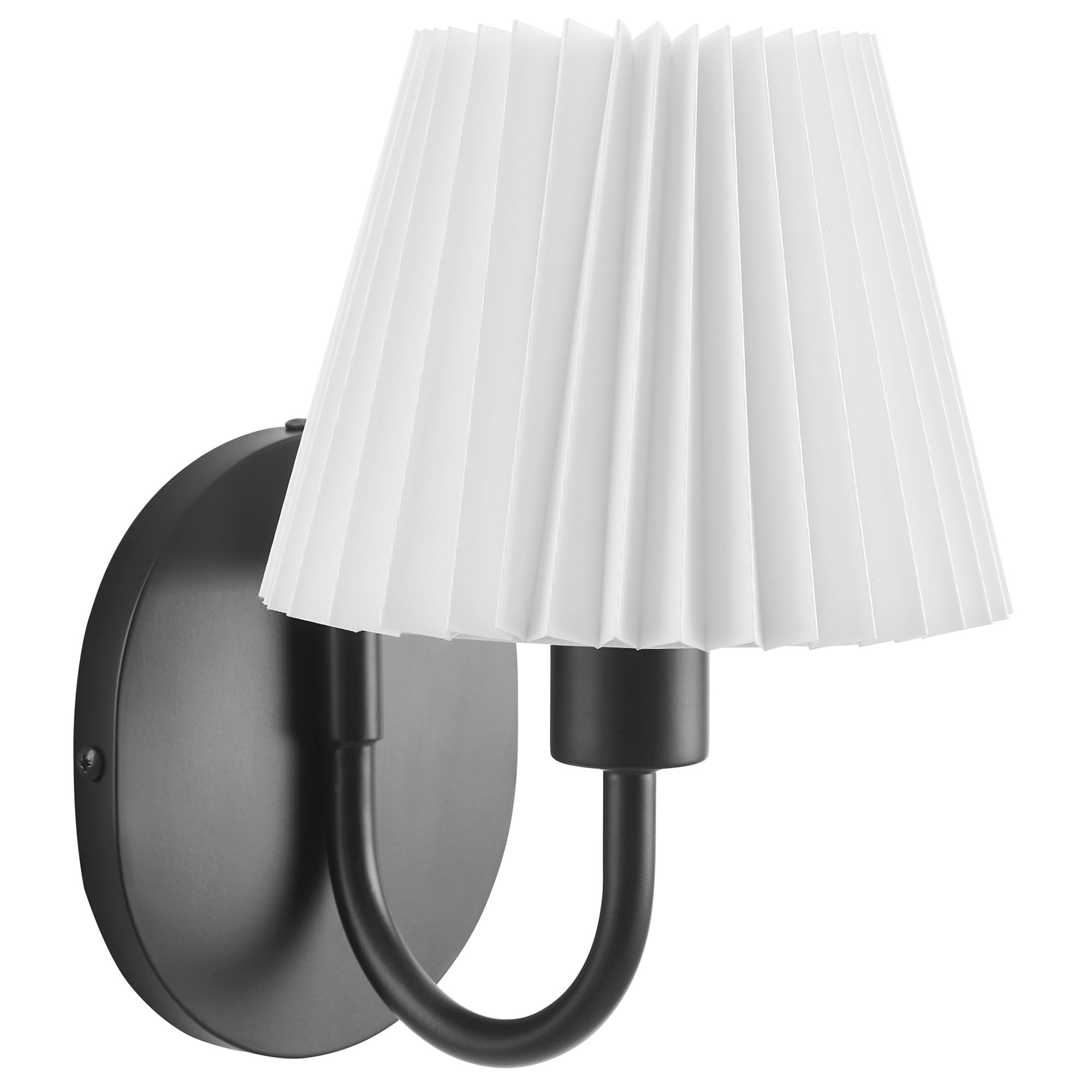 Wave Wall Sconce - Black
