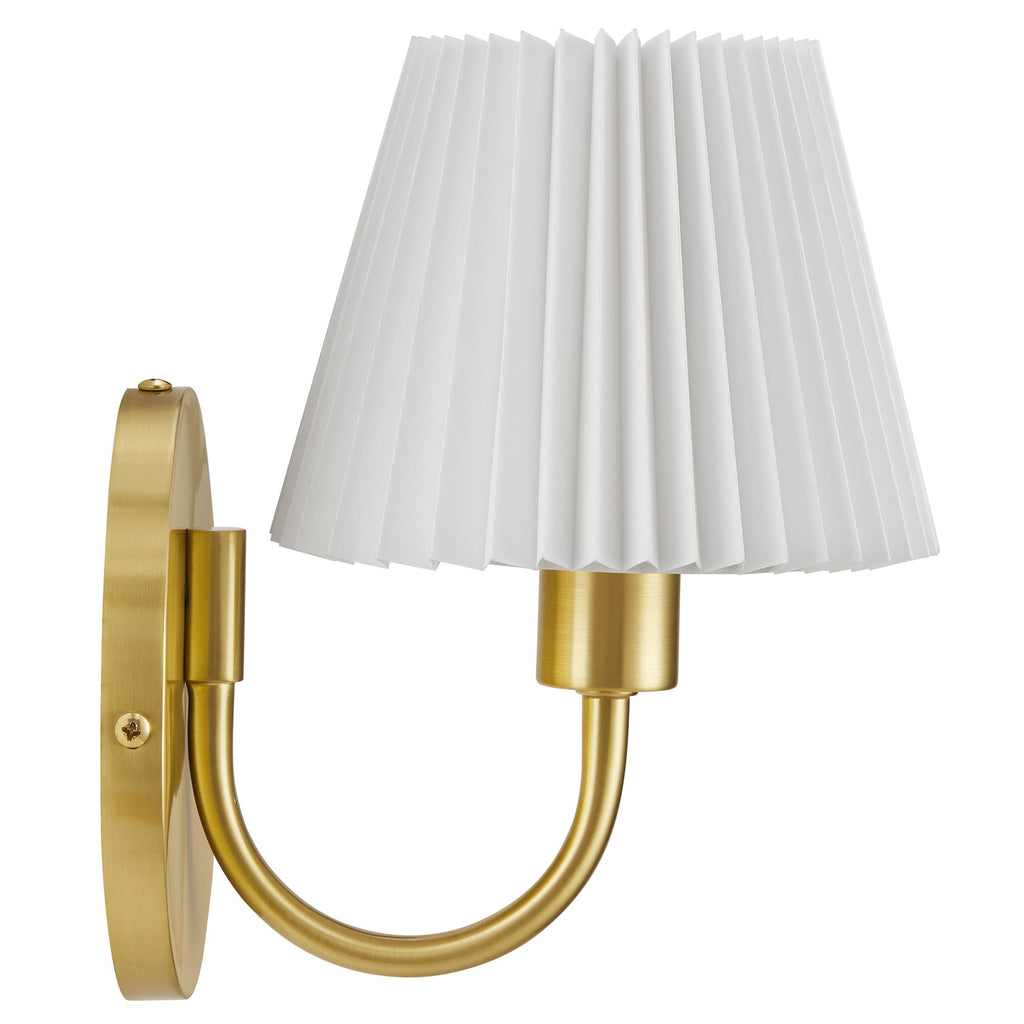 Wave Wall Sconce - Brass