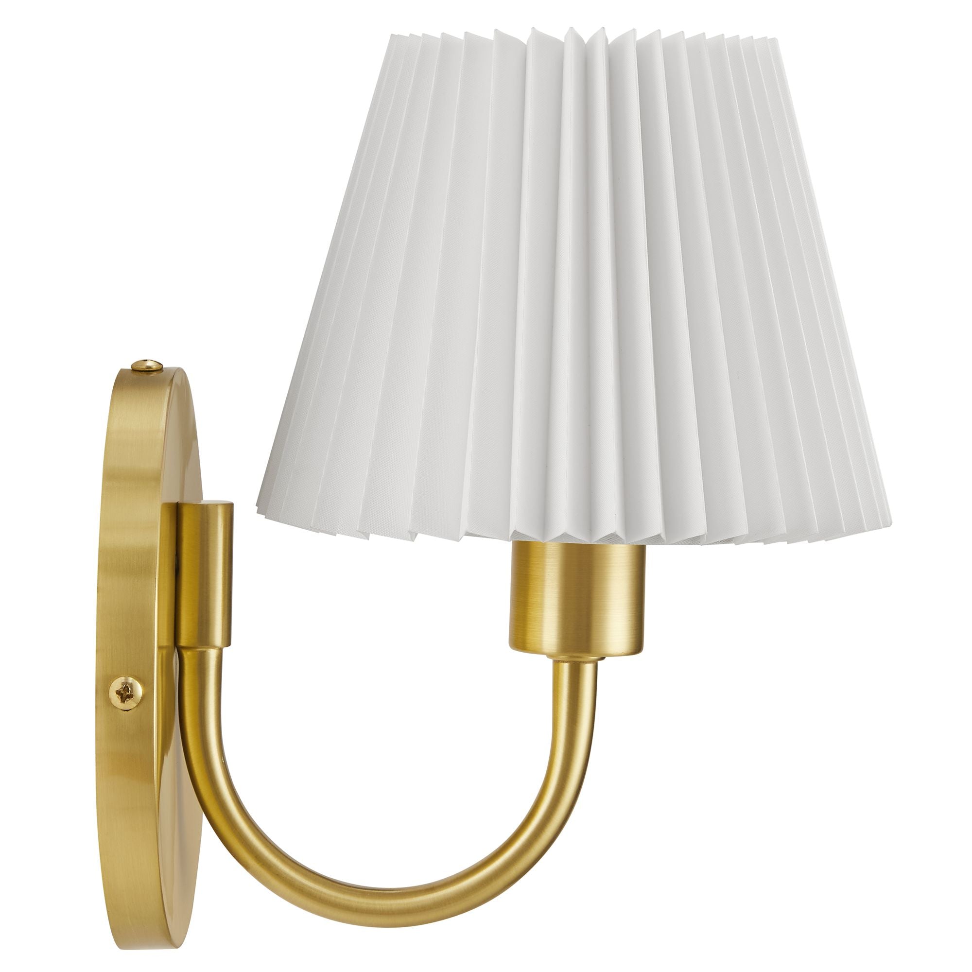 Wave Wall Sconce - Brass