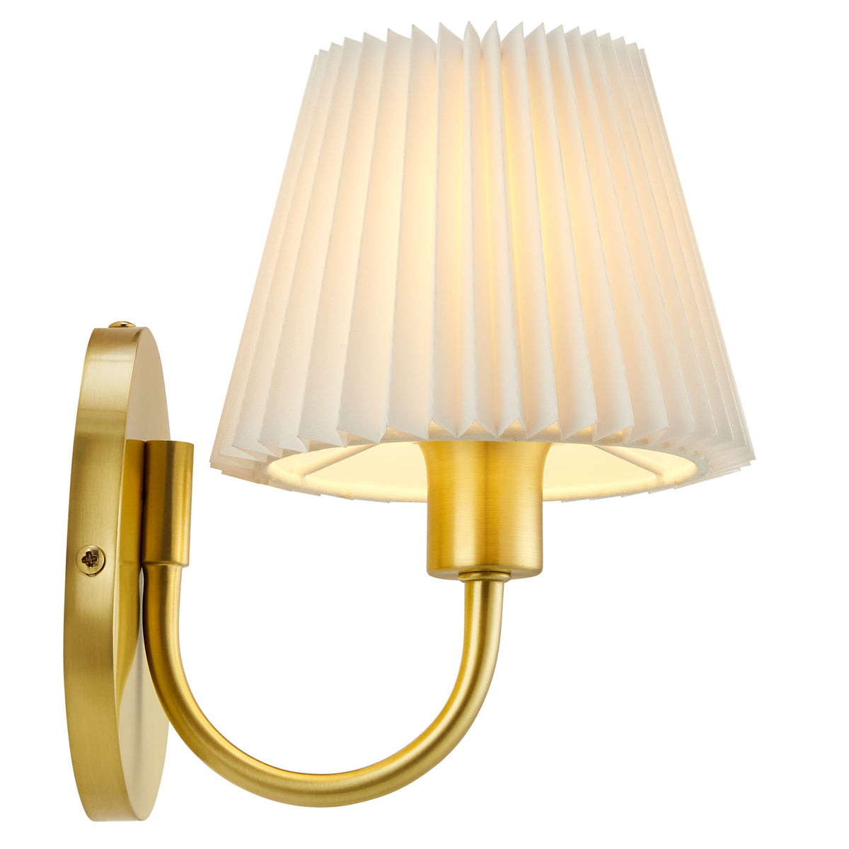 Wave Wall Sconce - Brass