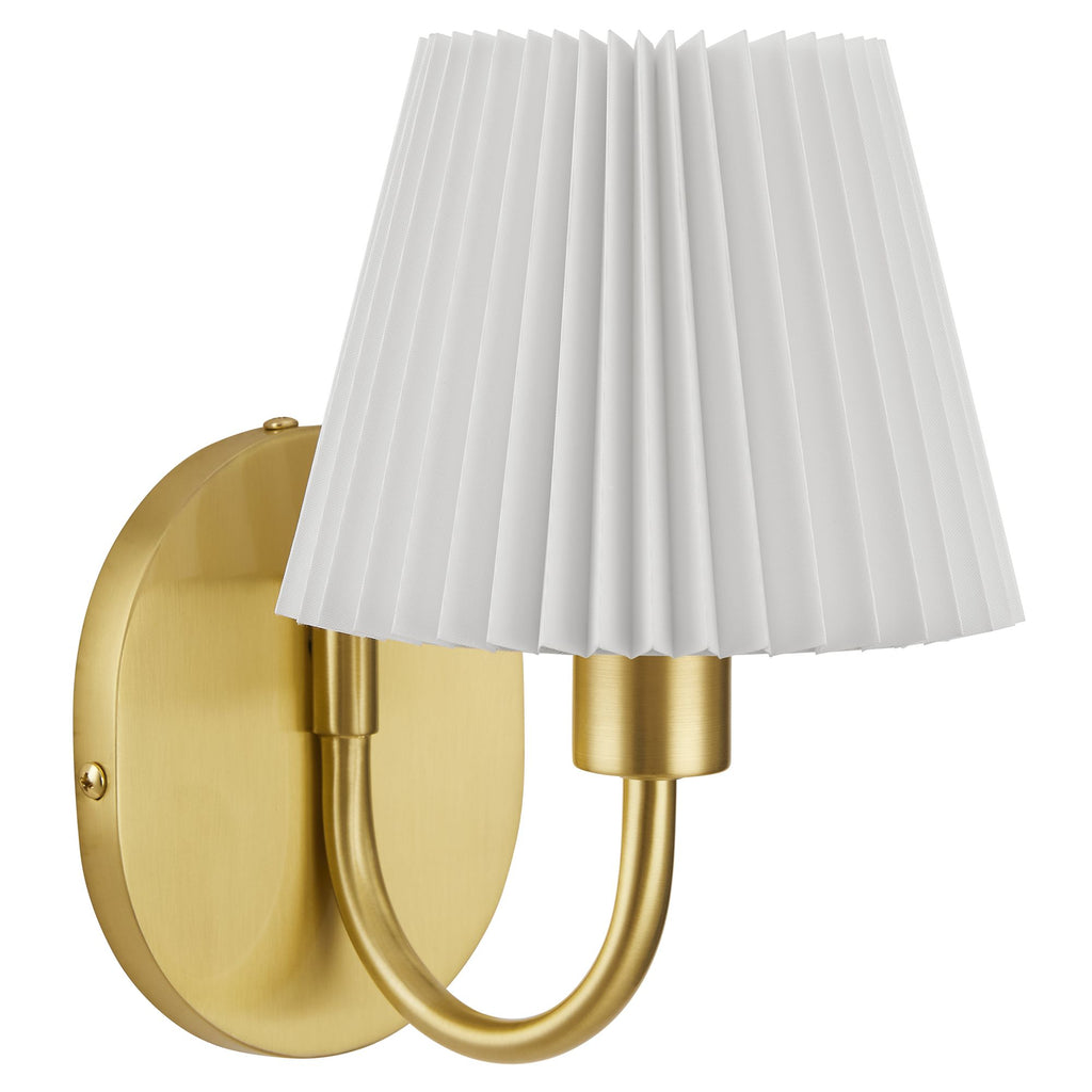 Wave Wall Sconce - Brass