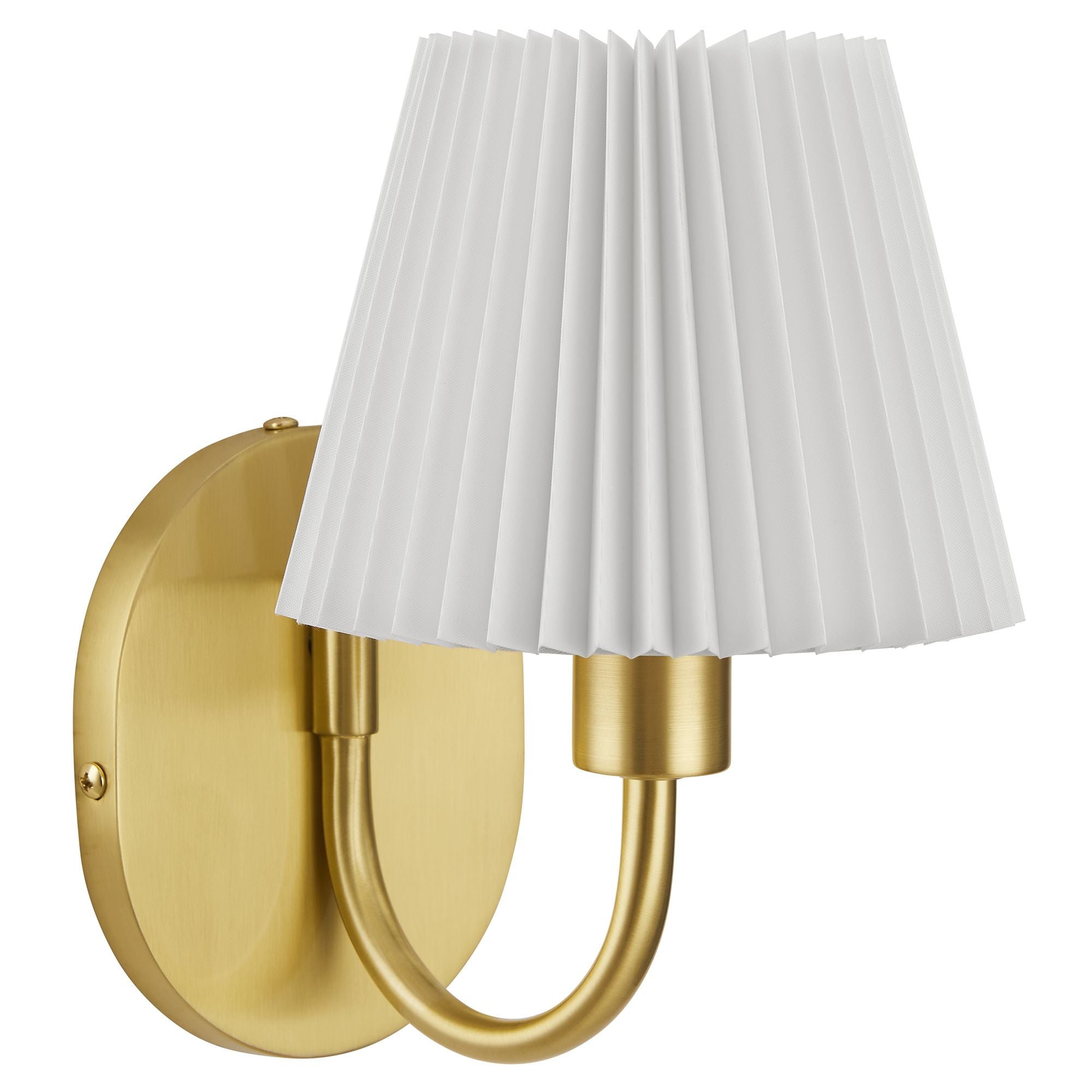 Wave Wall Sconce - Brass