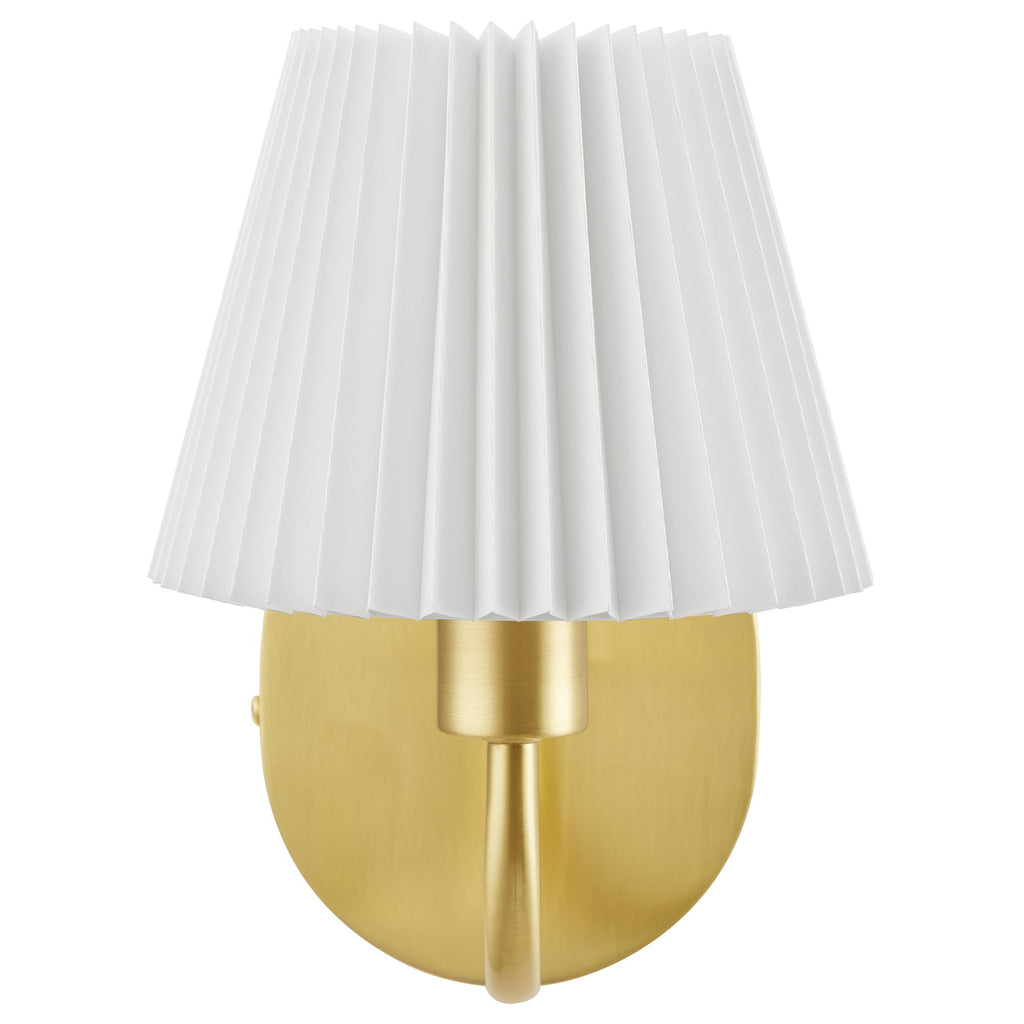 Wave Wall Sconce - Brass