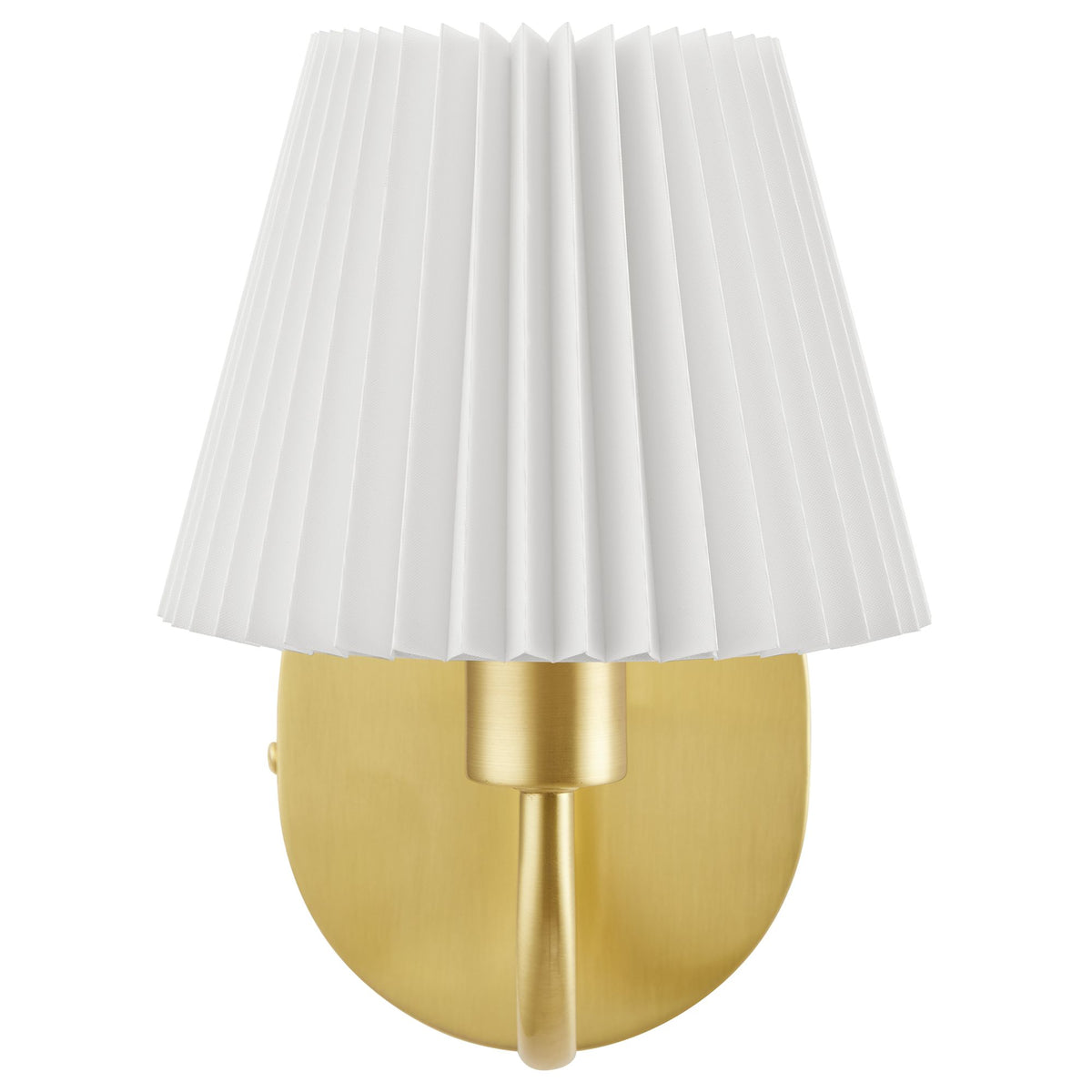 Wave Wall Sconce - Brass