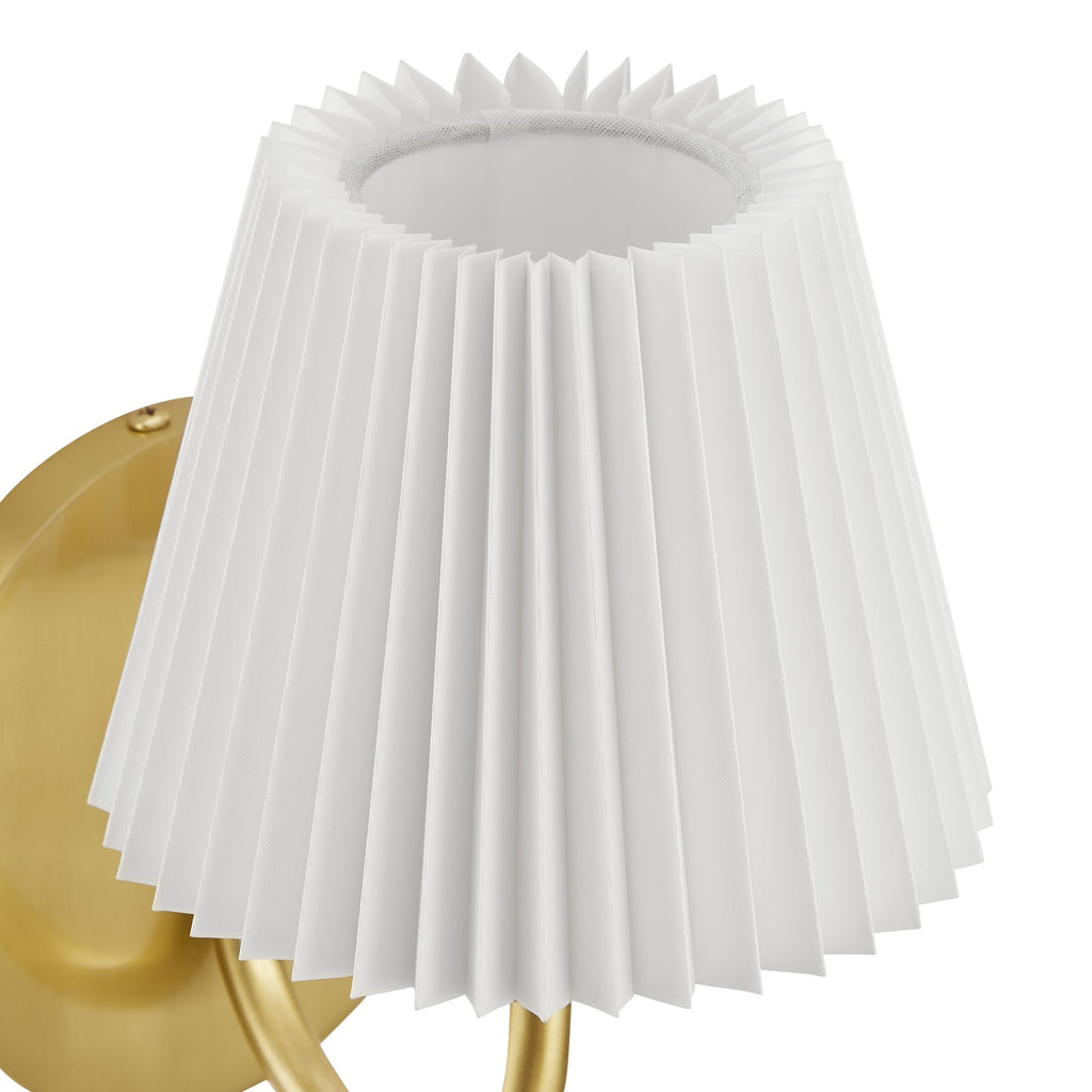 Wave Wall Sconce - Brass