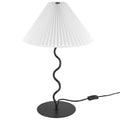 Wave Squiggle Table Lamp - Black