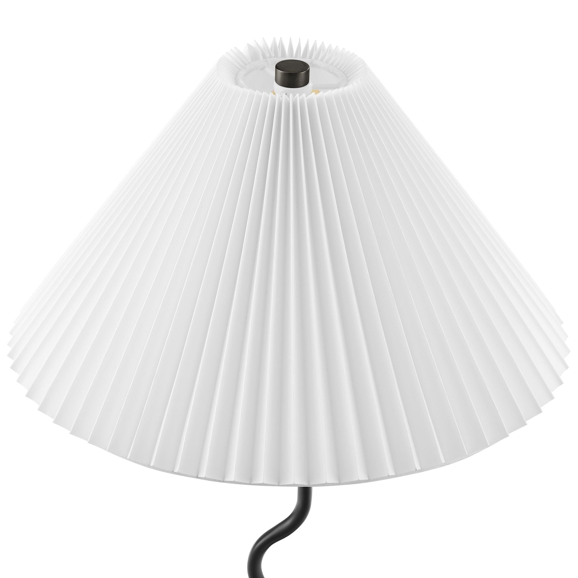 Wave Squiggle Table Lamp - Black