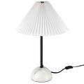 Illusion Marble Dome Table Lamp - Black