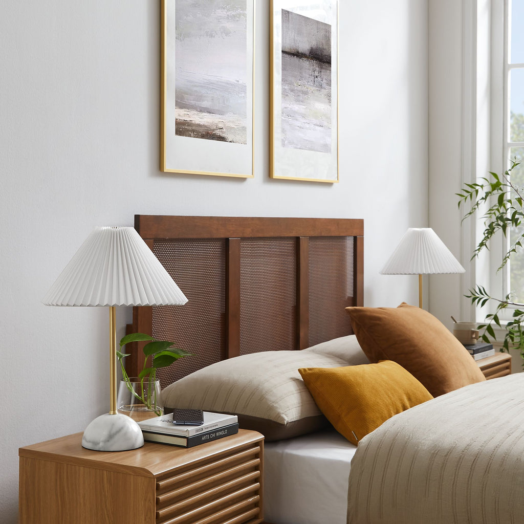 Illusion Marble Dome Table Lamp - Brass