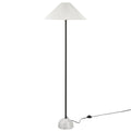 Illusion Marble Dome Floor Lamp - Black