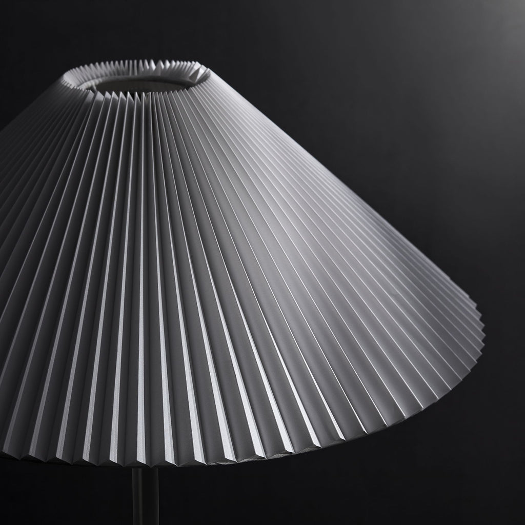 Illusion Marble Dome Floor Lamp - Black