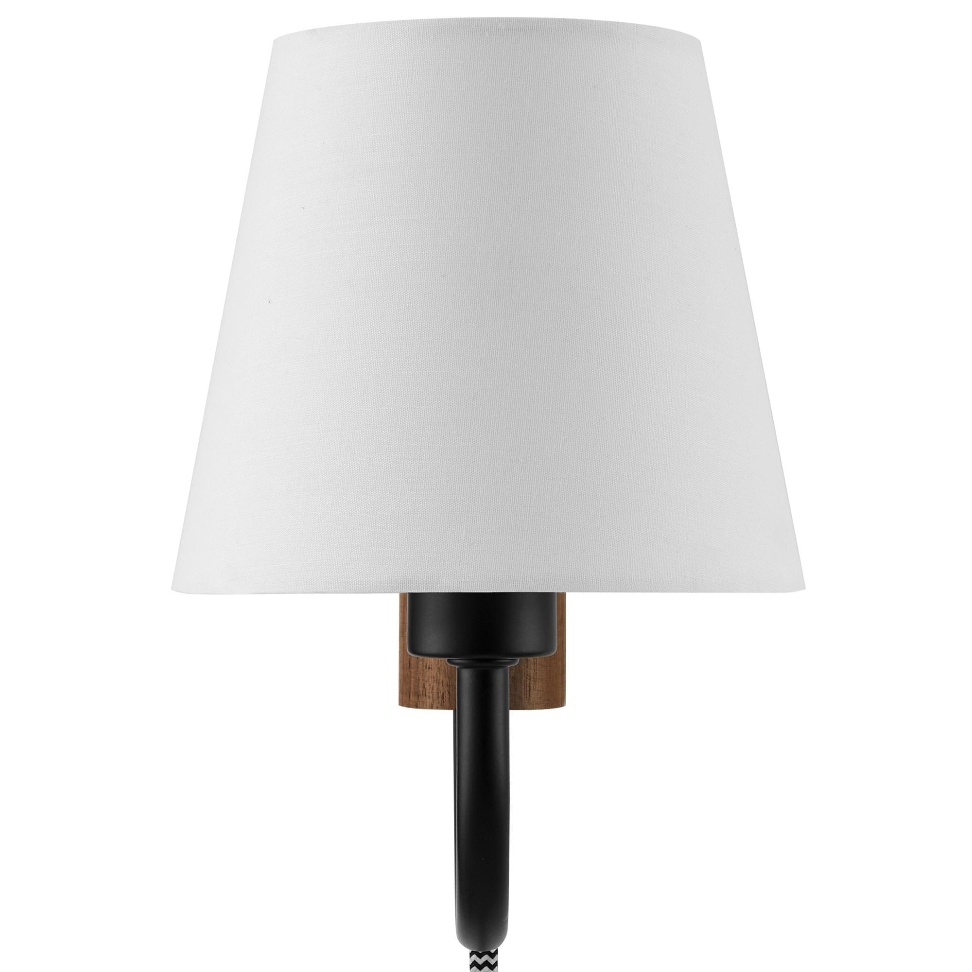 Sunlit Swivel Wall Sconce - Walnut Black