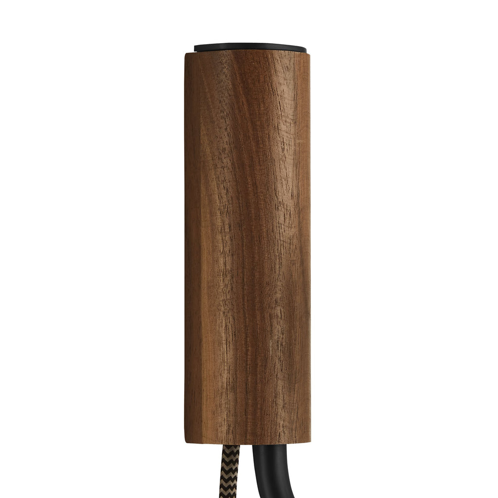 Sunlit Swivel Wall Sconce - Walnut Black