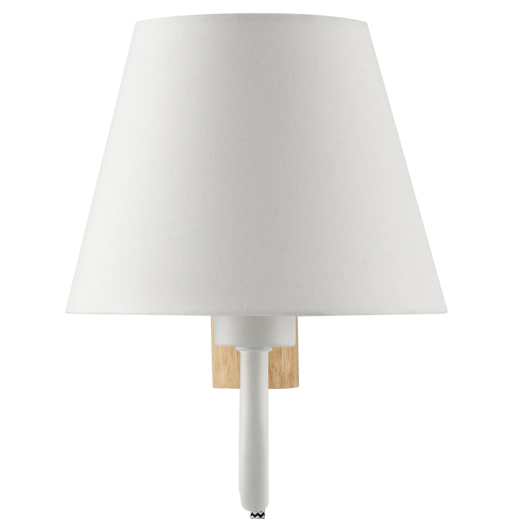 Sunlit Squiggle Arm Wall Sconce - Natural White