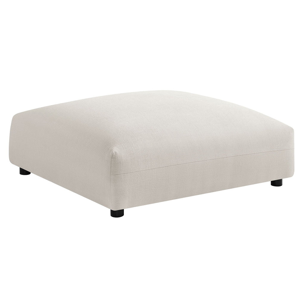 Solace 4-Piece Modular Upholstered Fabric Sectional Sofa - Salt