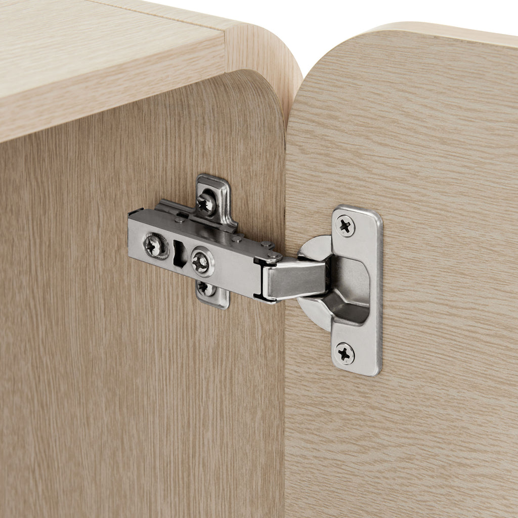 Sonnet 57" Sideboard Storage Cabinet - Ash
