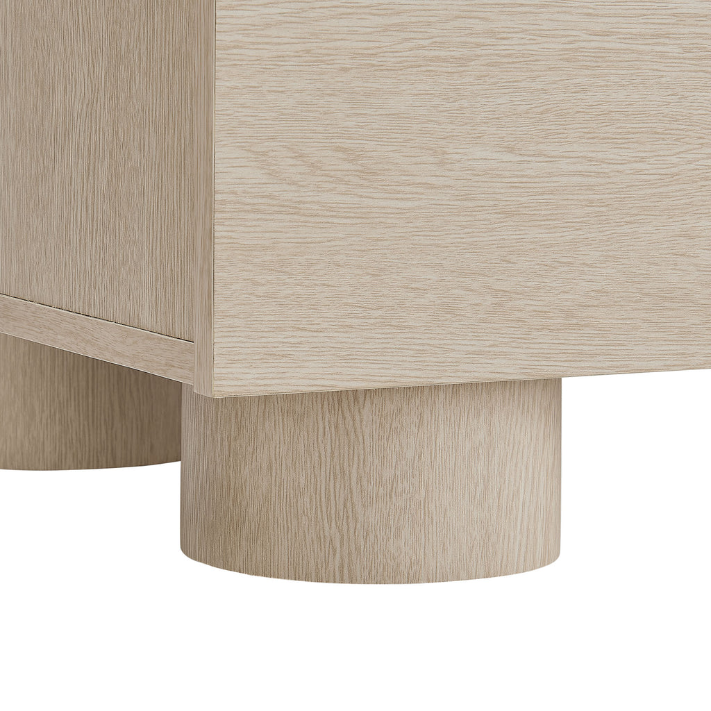 Sonnet 57" Sideboard Storage Cabinet - Ash