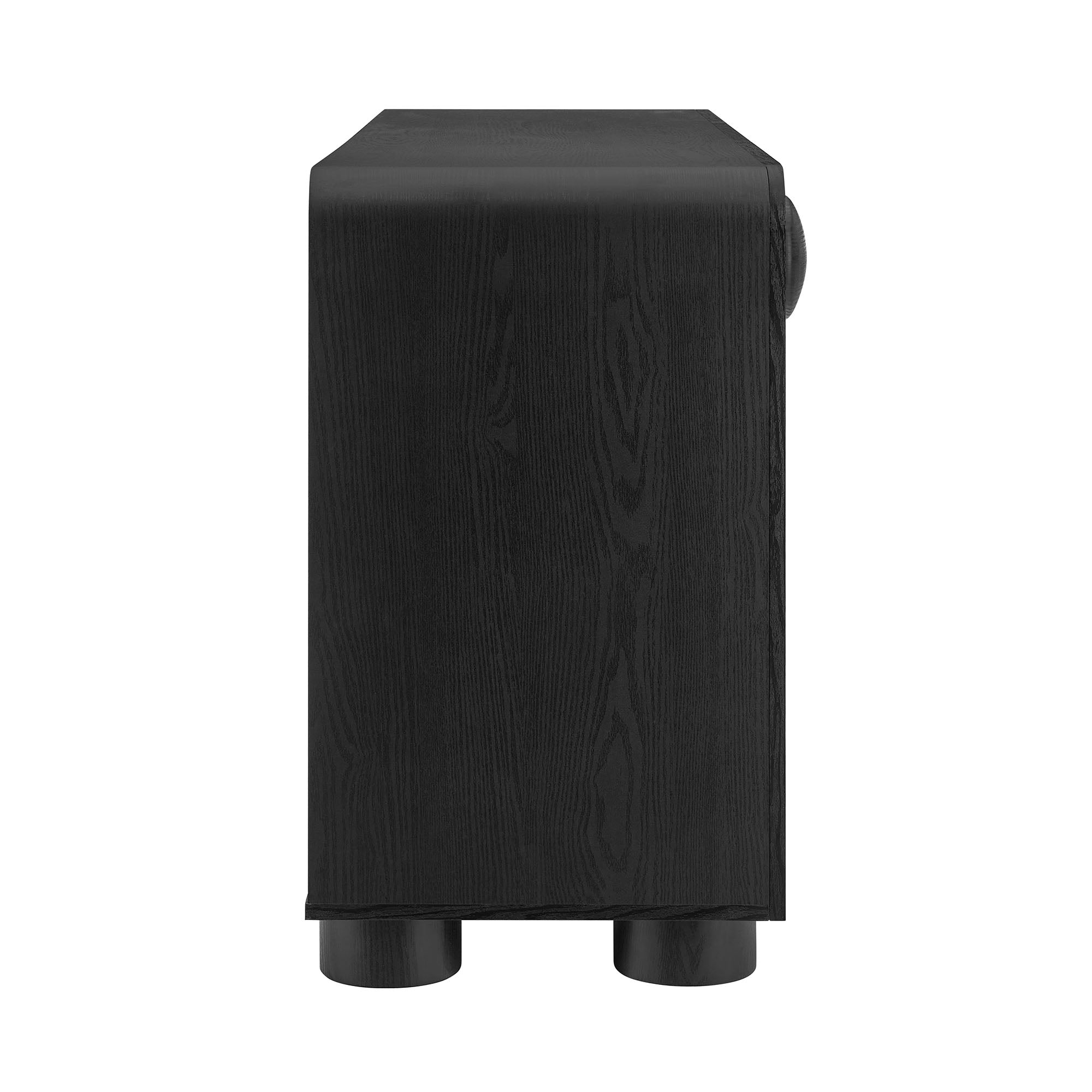 Sonnet 57" Sideboard Storage Cabinet - Black