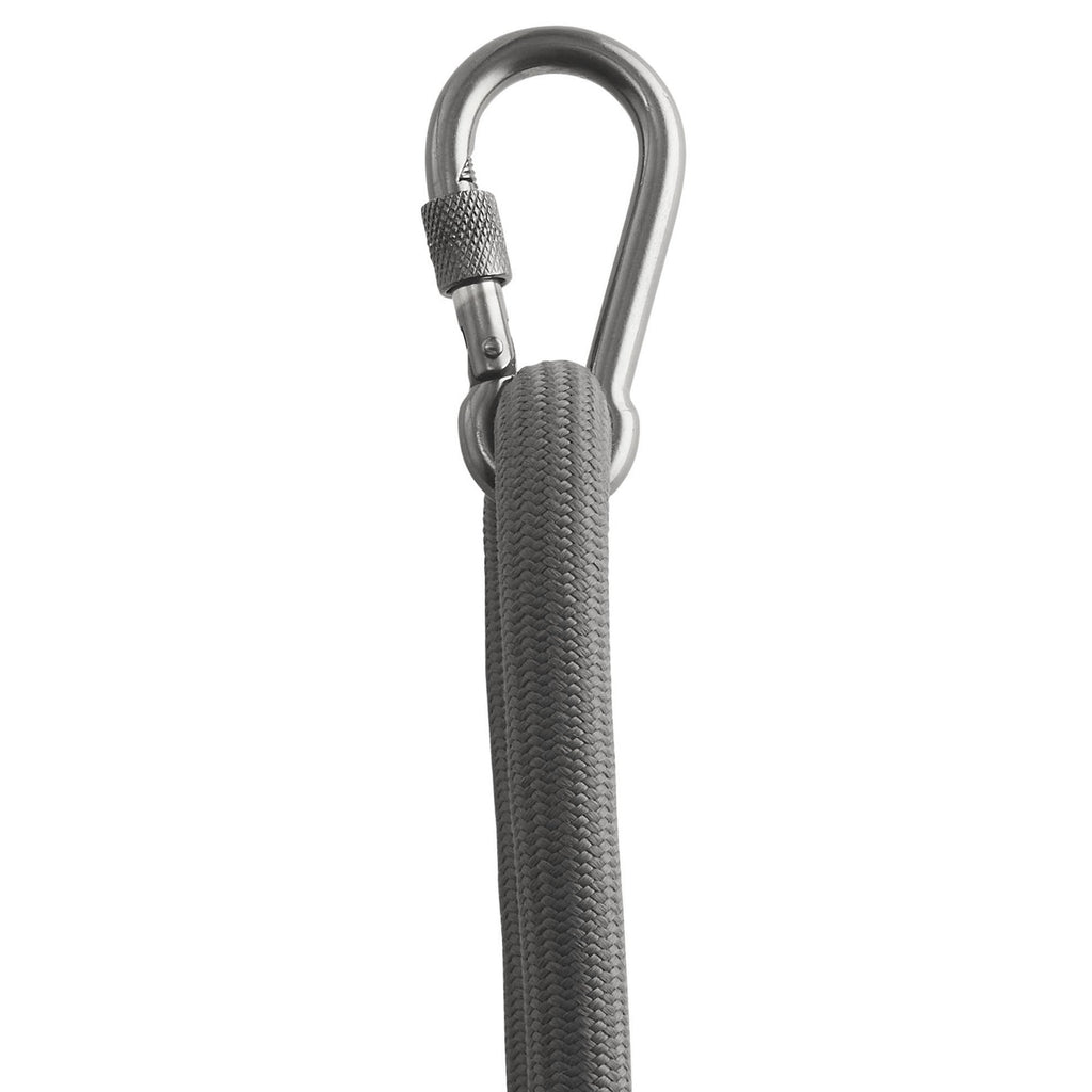 Kaliah Outdoor Patio Aluminum Swing Chair - Light Gray White