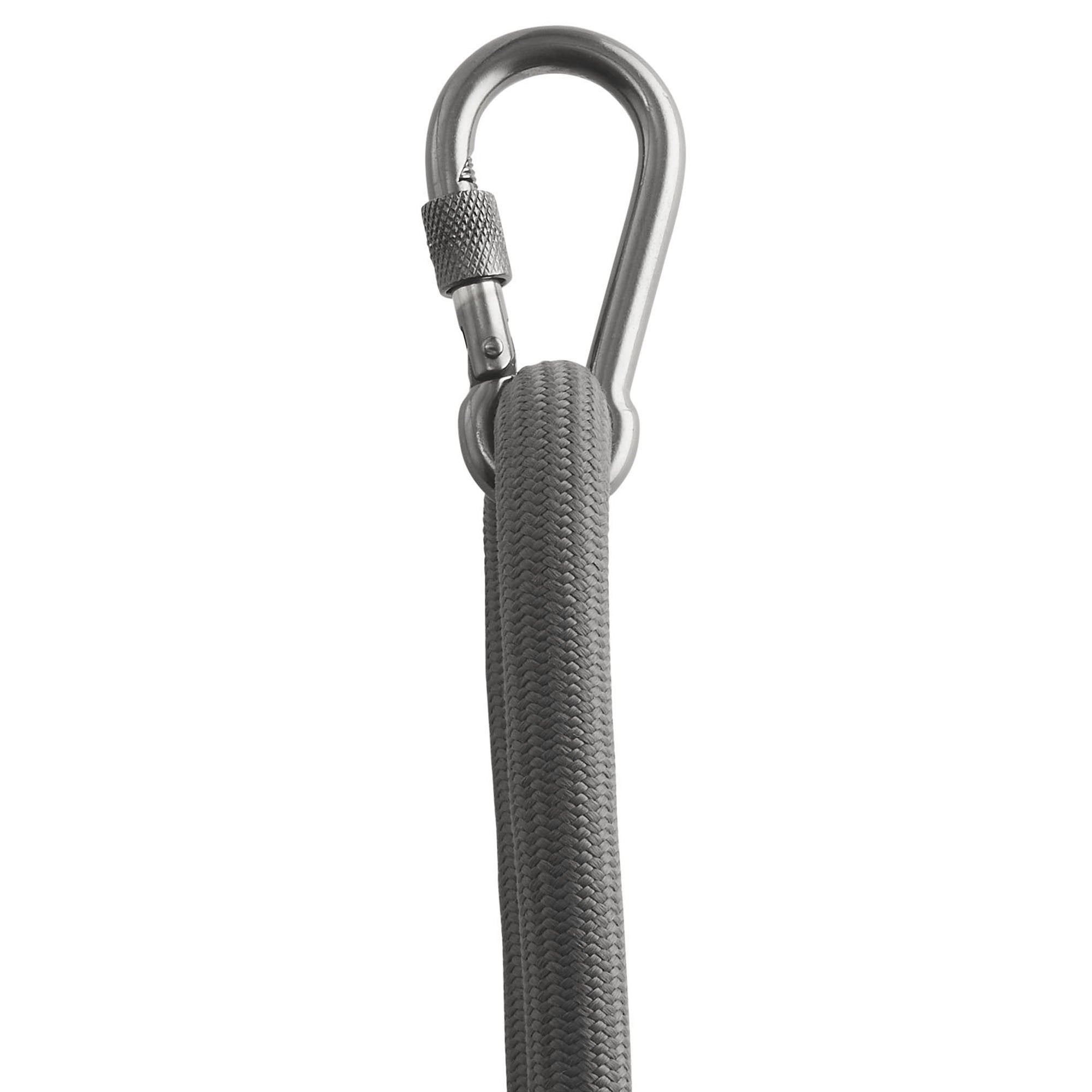 Kaliah Outdoor Patio Aluminum Swing Chair - Light Gray White