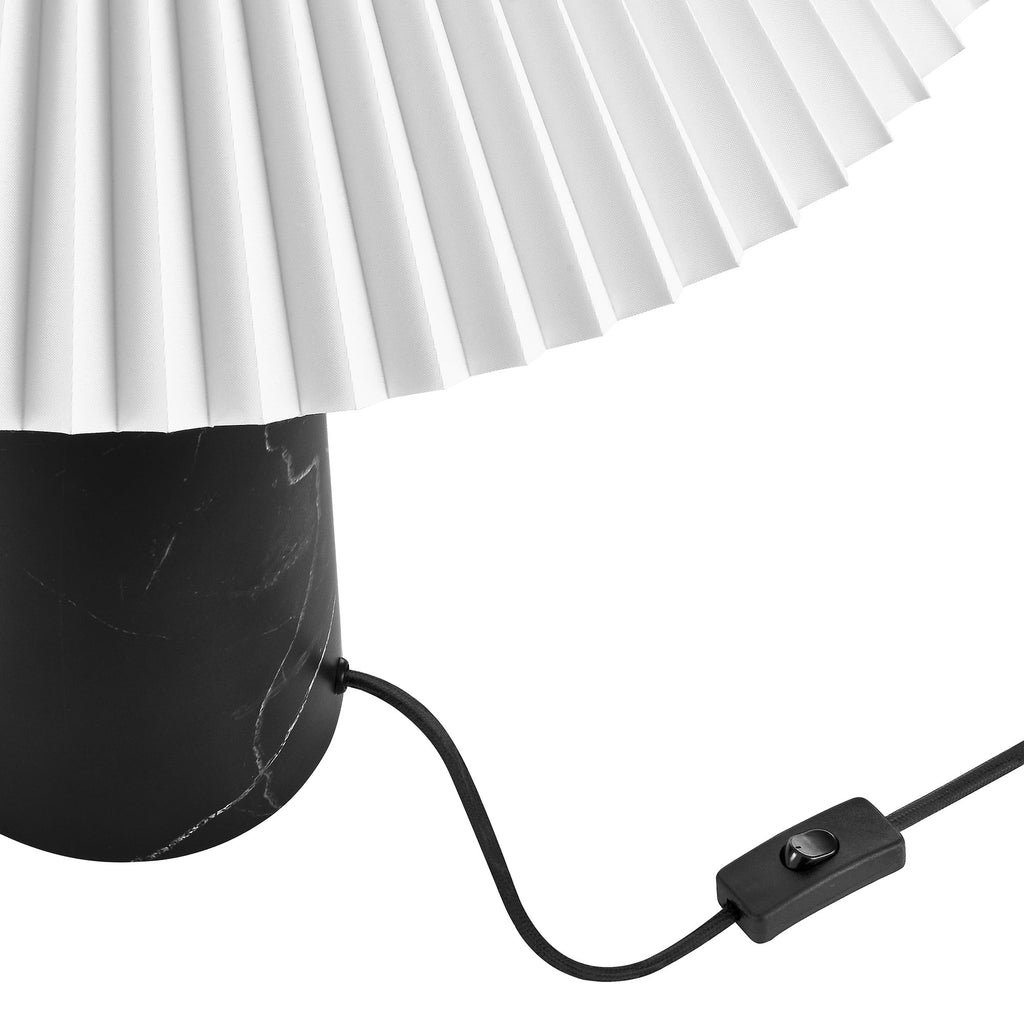Nera Marble Table Lamp - Black