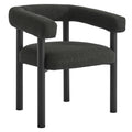 Nautica Outdoor Patio Aluminum Dining Armchairs Set of 2 - Charcoal Graphite