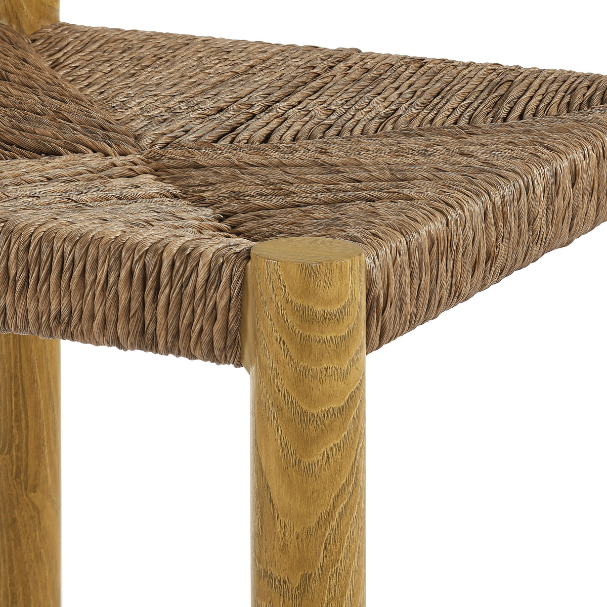Parkland Outdoor Patio Rattan and Aluminum Bar Stools Set of 2 - Natural