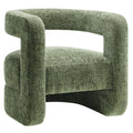 Jaylin Upholstered Chenille Accent Chair - Basil