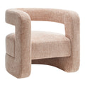 Jaylin Upholstered Chenille Accent Chair - Blush