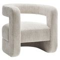 Jaylin Upholstered Chenille Accent Chair - Dove Gray