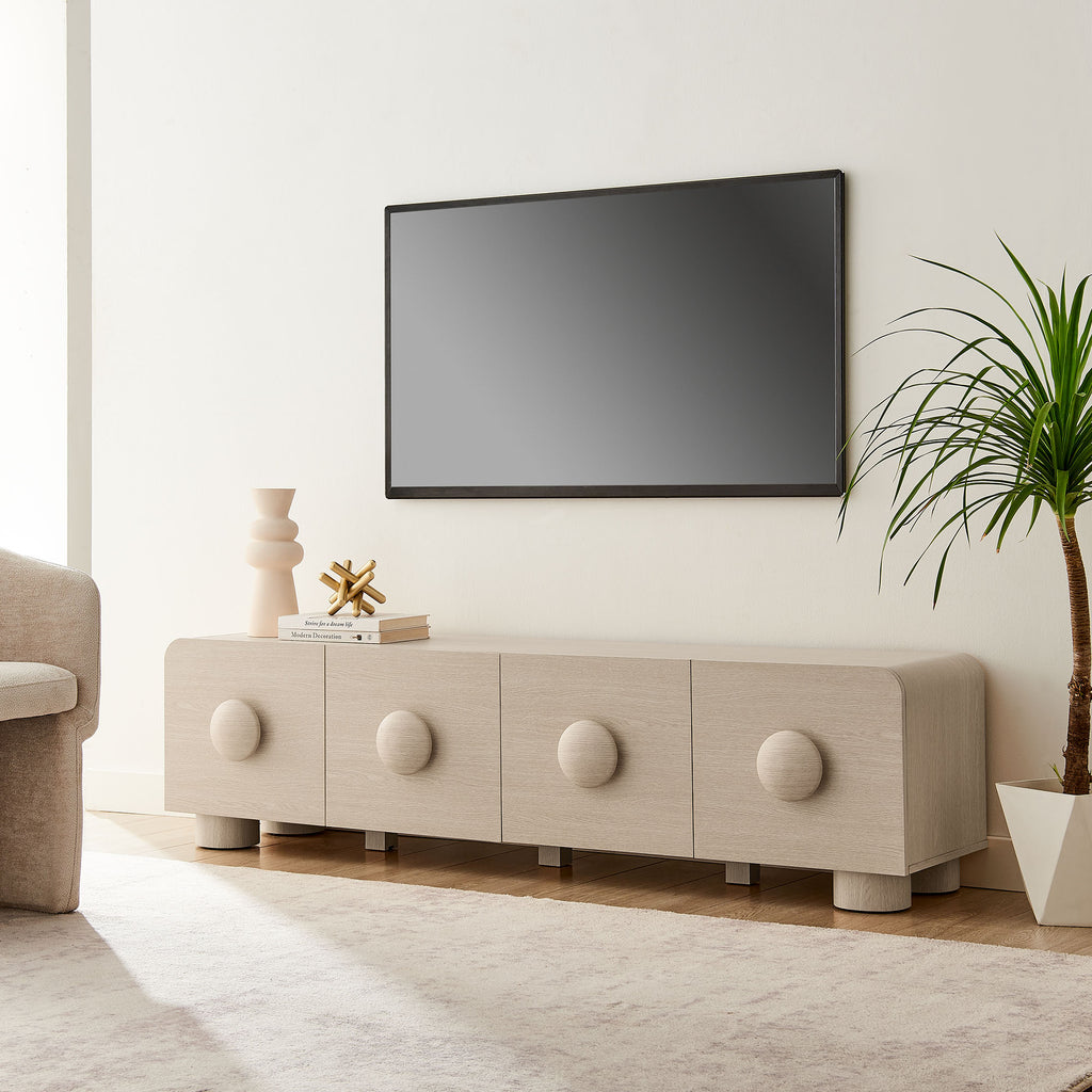 Sonnet 69" Low Profile TV Stand - Ash