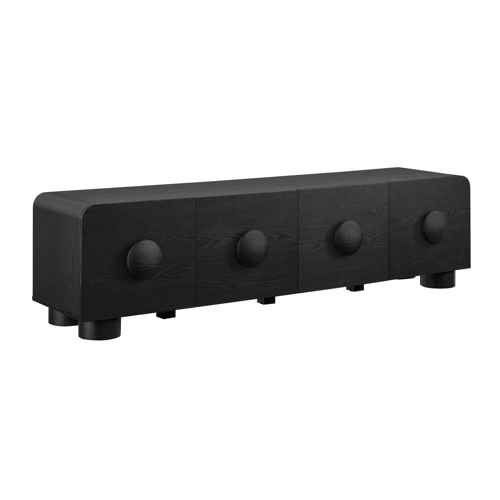 Sonnet 69" Low Profile TV Stand - Black