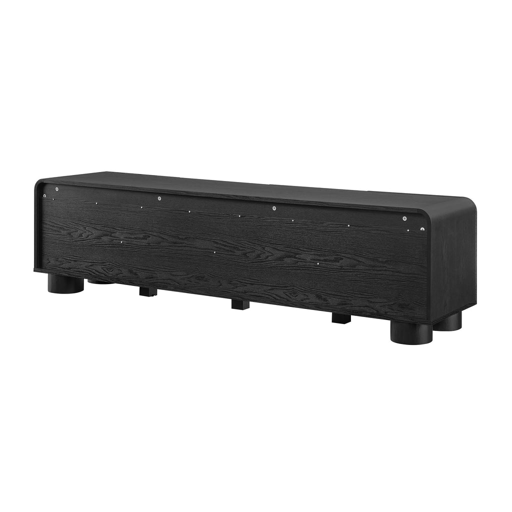 Sonnet 69" Low Profile TV Stand - Black