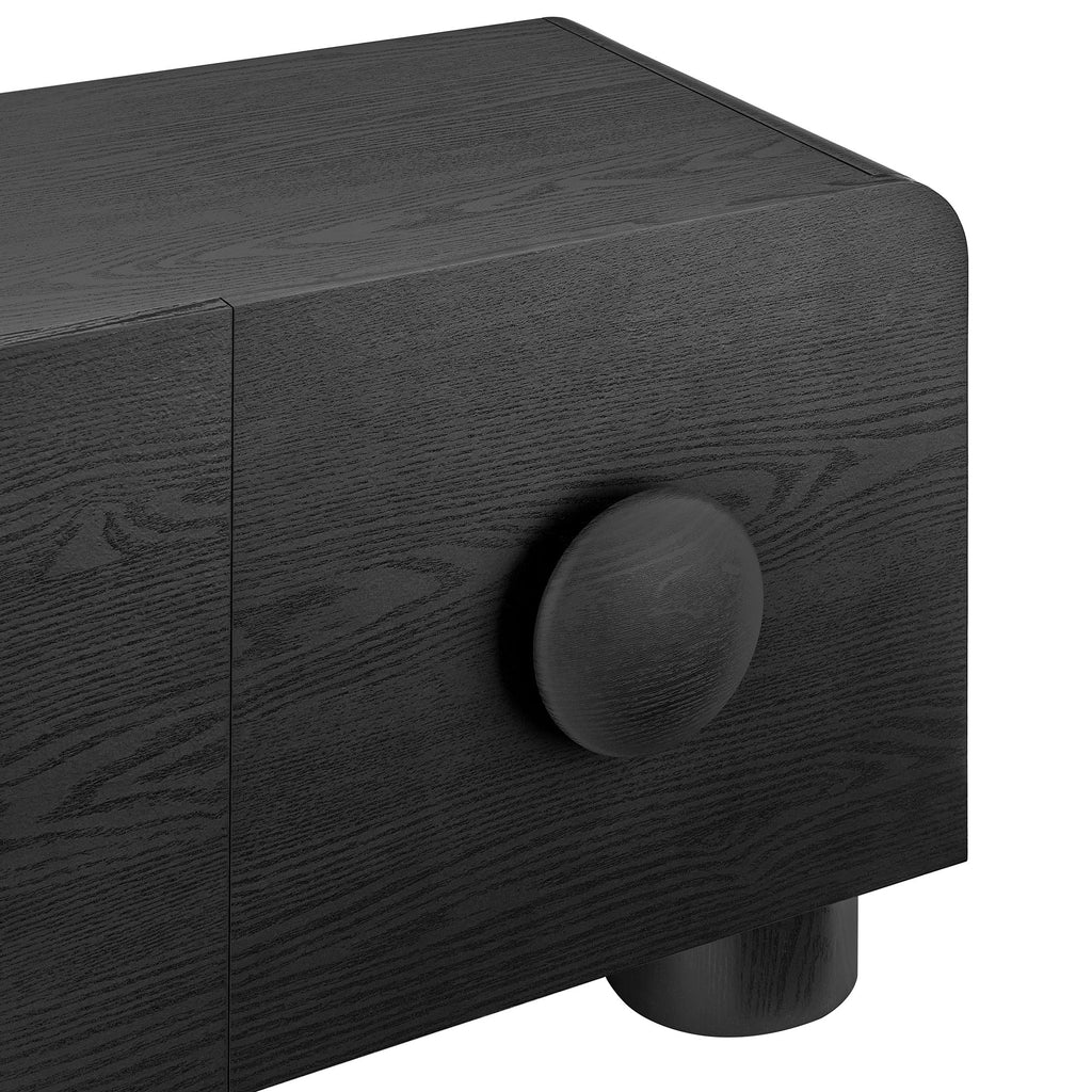 Sonnet 69" Low Profile TV Stand - Black