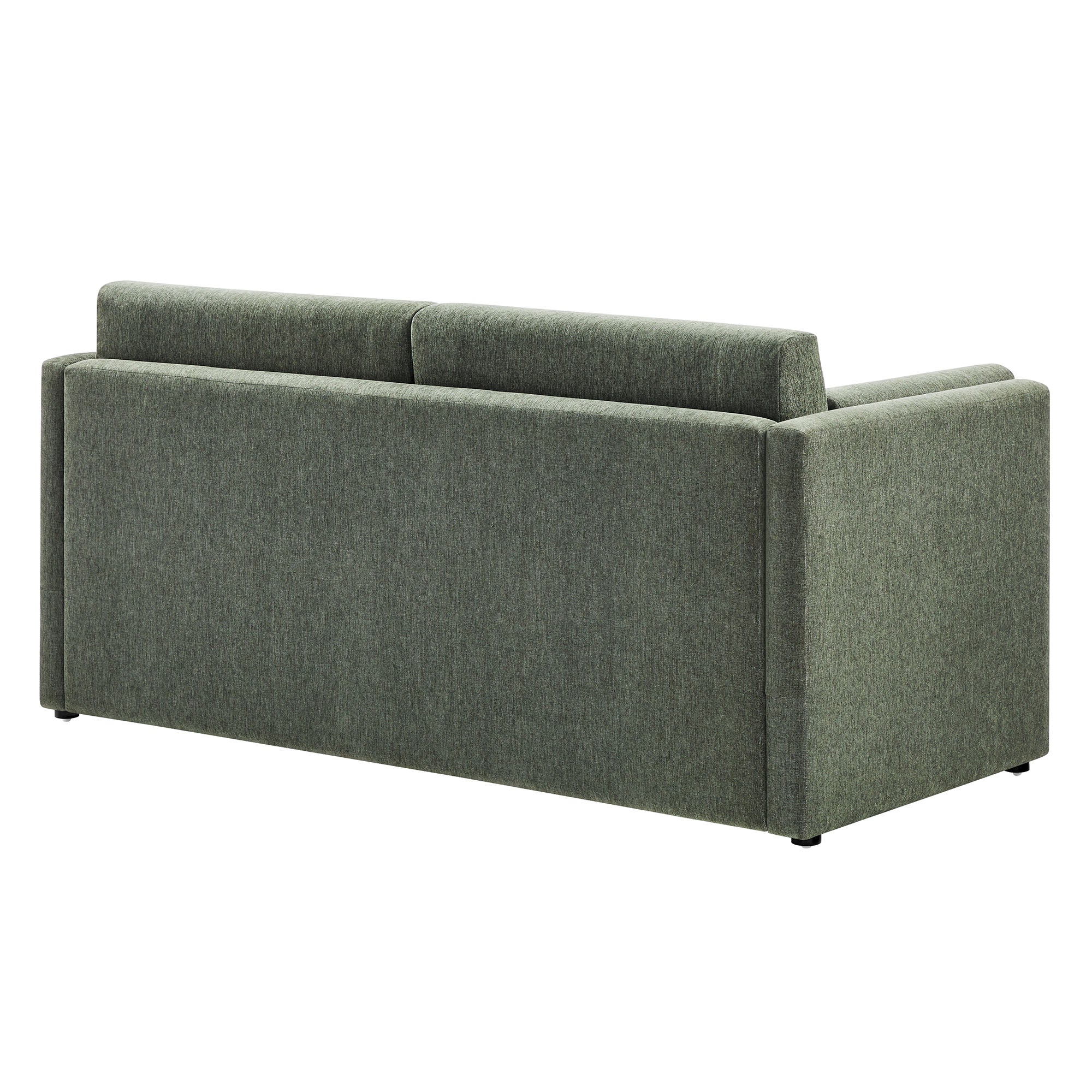 Linden Upholstered Heathered Chenille Sofa - Eucalyptus