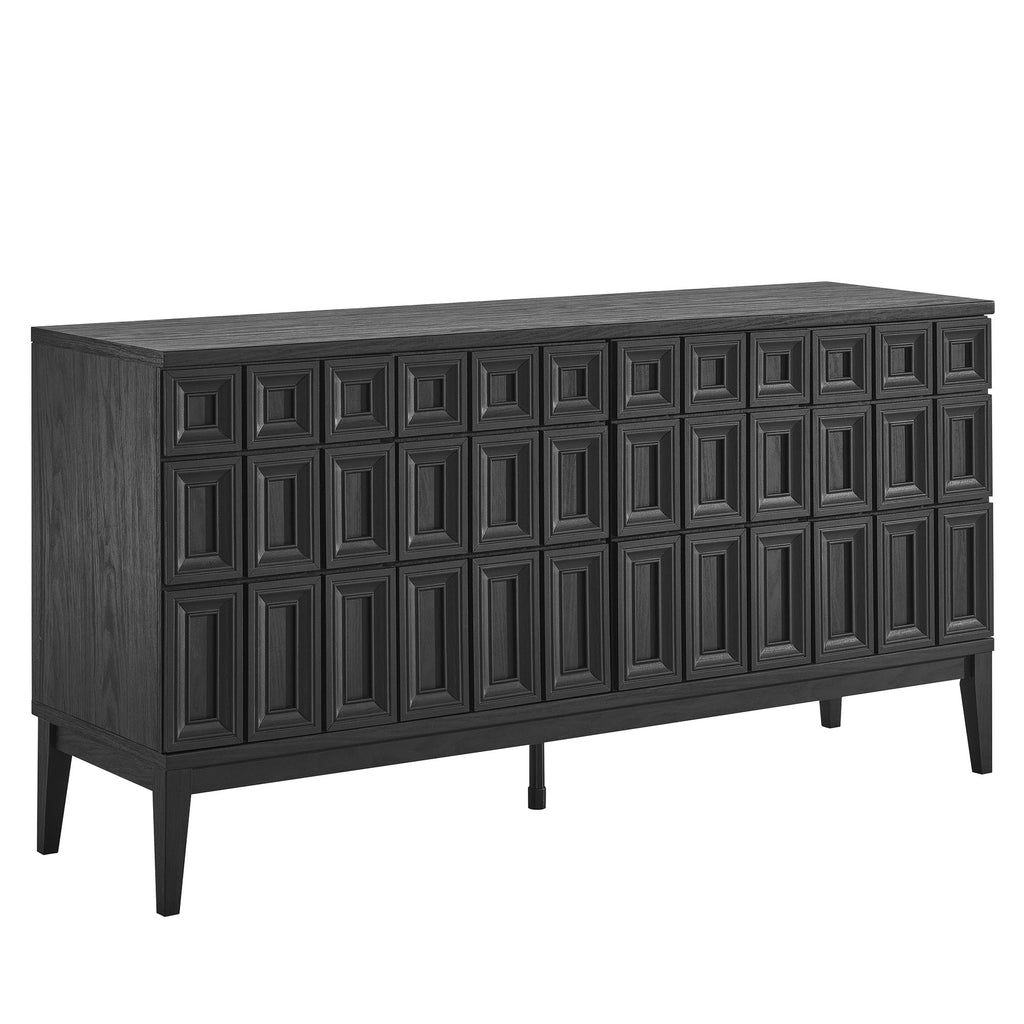 Samos 62" Sideboard - Black