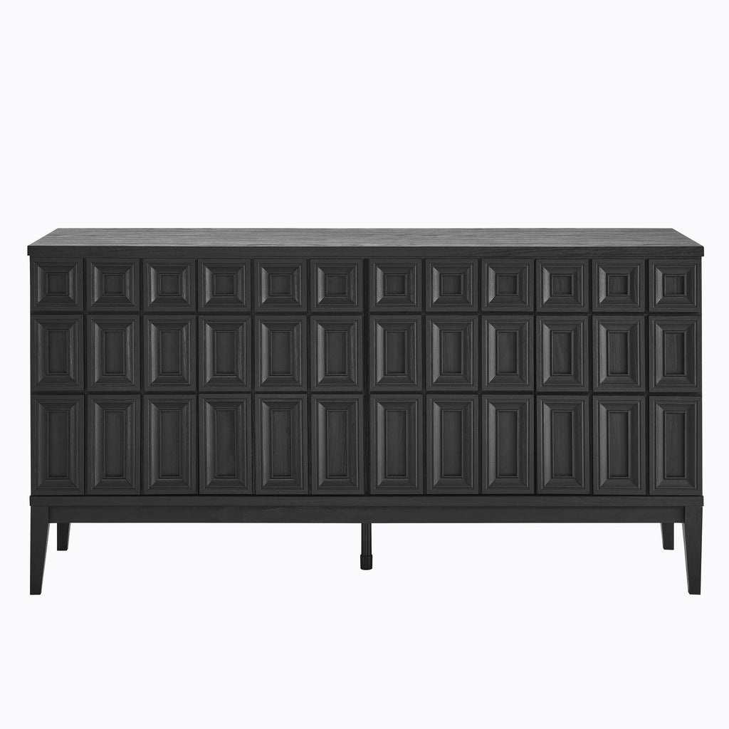 Samos 62" Sideboard - Black