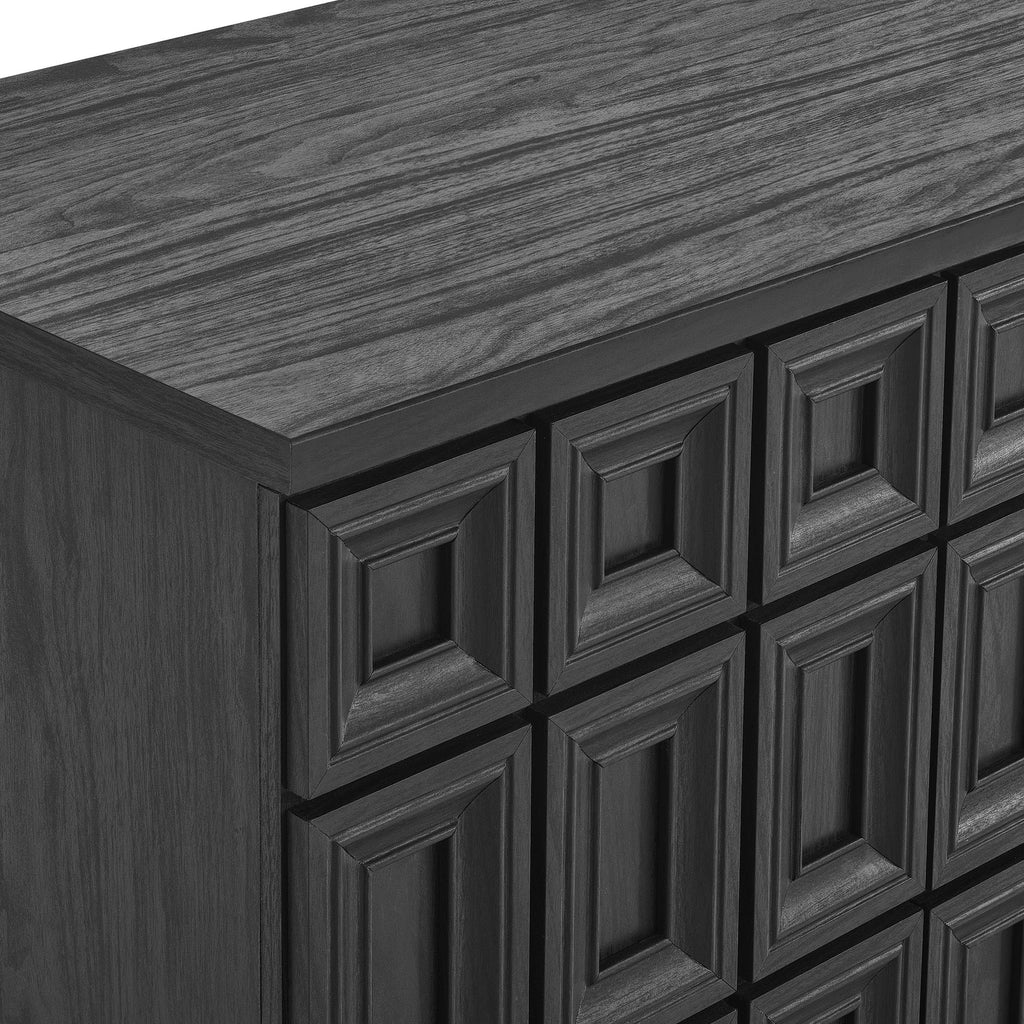 Samos 62" Sideboard - Black
