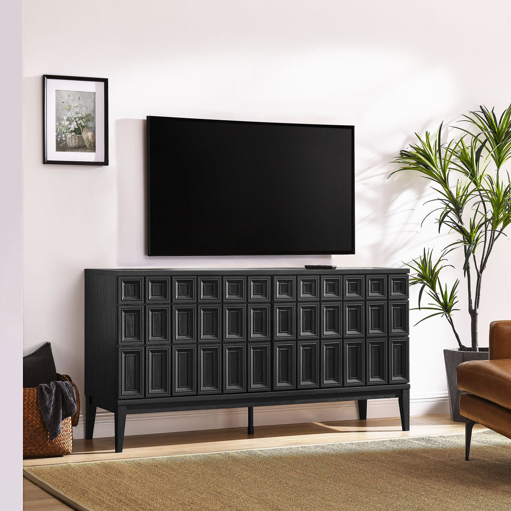 Samos 62" Sideboard - Black