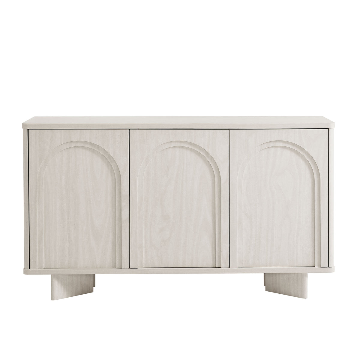 Flux Arched 3-Door Sideboard - White Wash