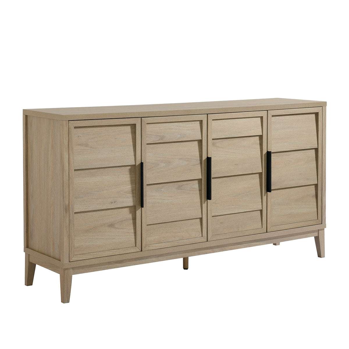Sinya 4-Door Sideboard - Light Oak