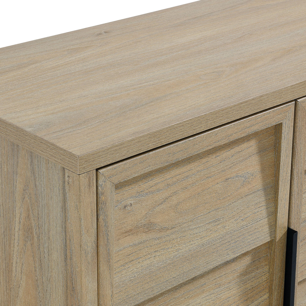 Sinya 4-Door Sideboard - Light Oak