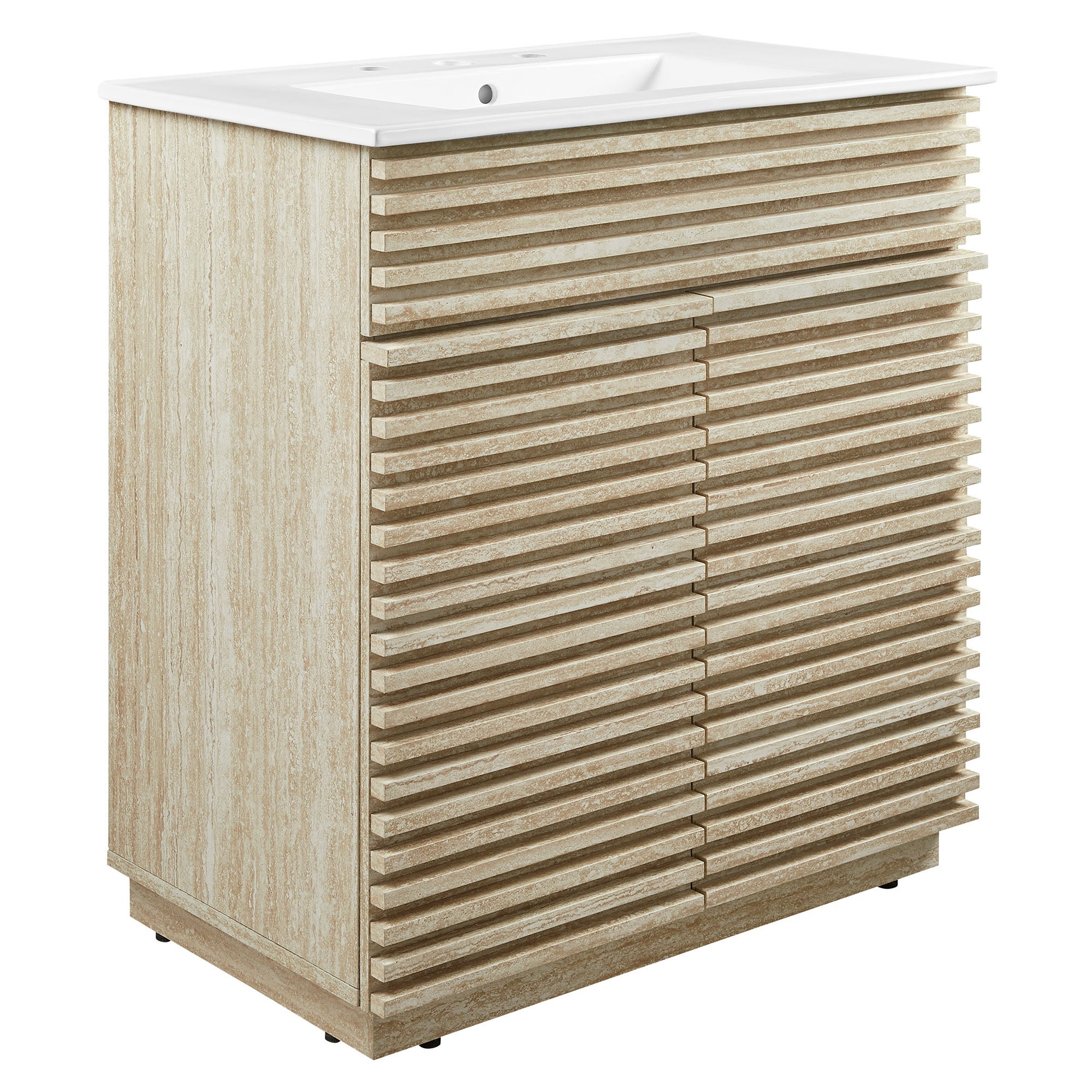 Render 30" Bathroom Vanity With Sink - White