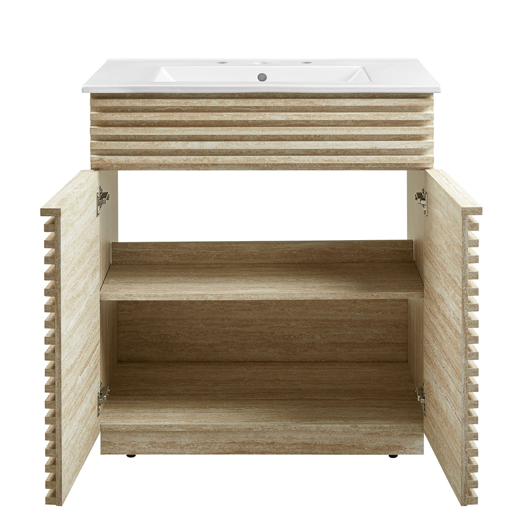 Render 30" Bathroom Vanity With Sink - White